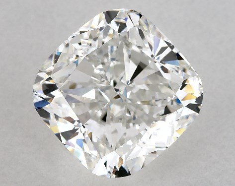 GIA 3.01 Carat G-VS2 Ideal Cut Cushion Modified Diamond